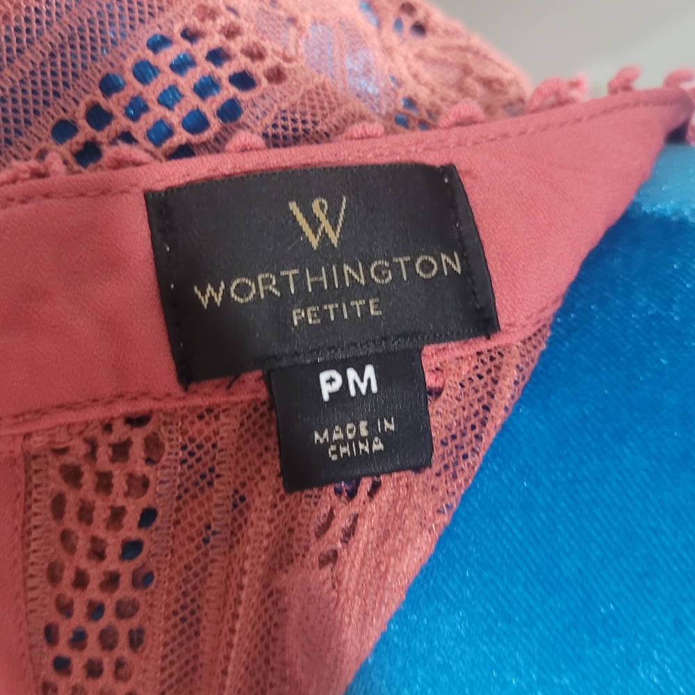 Worthington Women's Lace Intimates in Pink - Picture 5 of 5